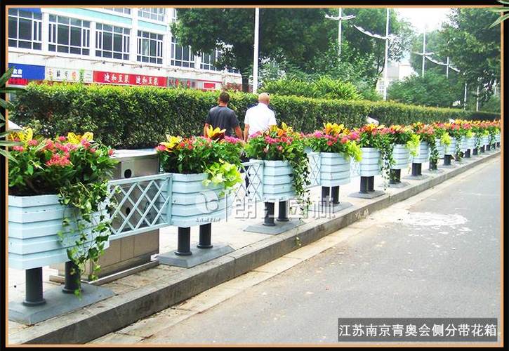 PVC花箱 市政道路与园林景观中的理想种植选择